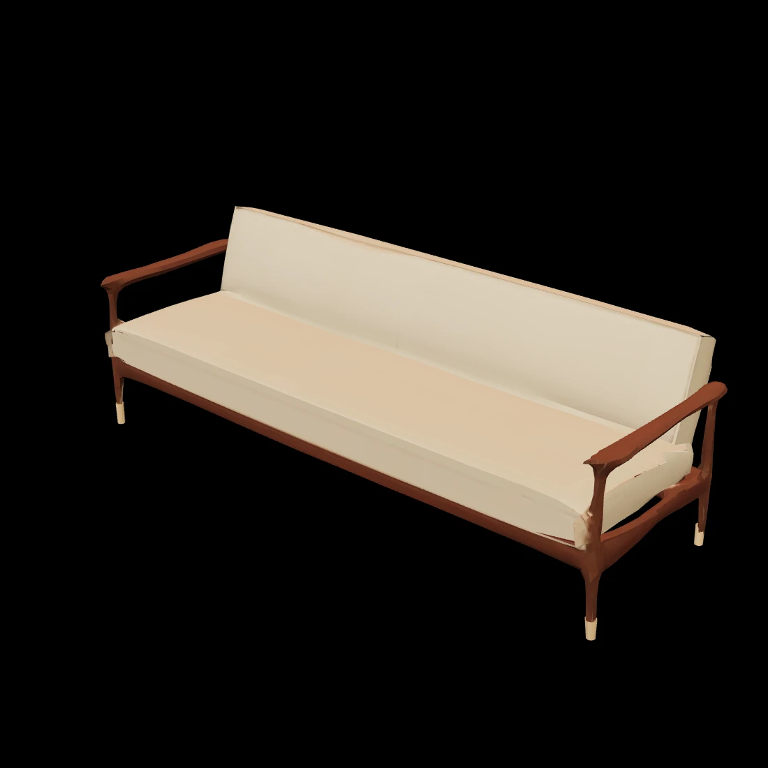 Bench sofa — studio render