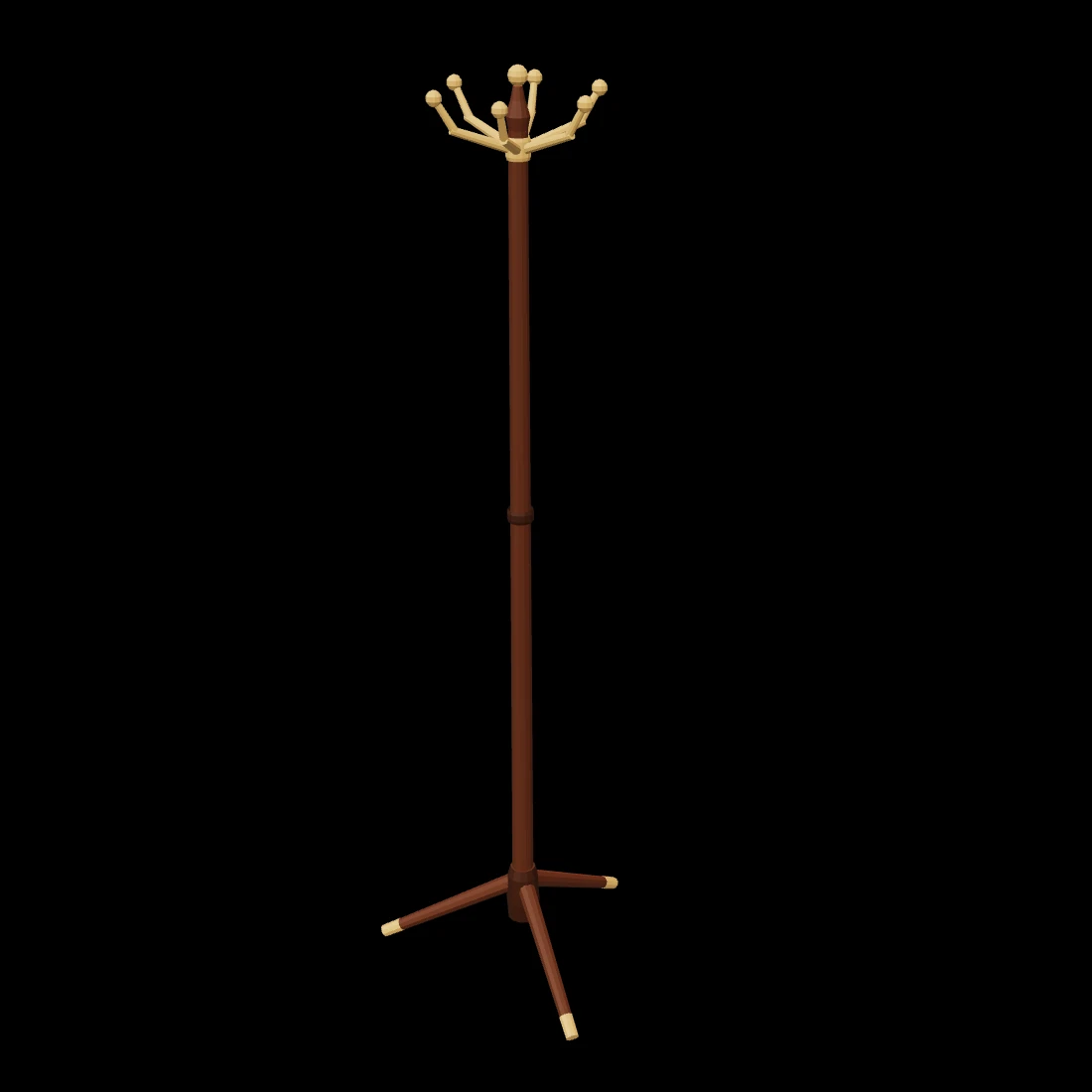 Coat stand — studio render